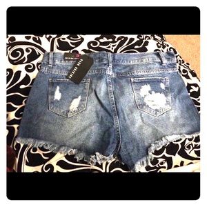 Medium blue shorts from FashionNova, Never Worn!